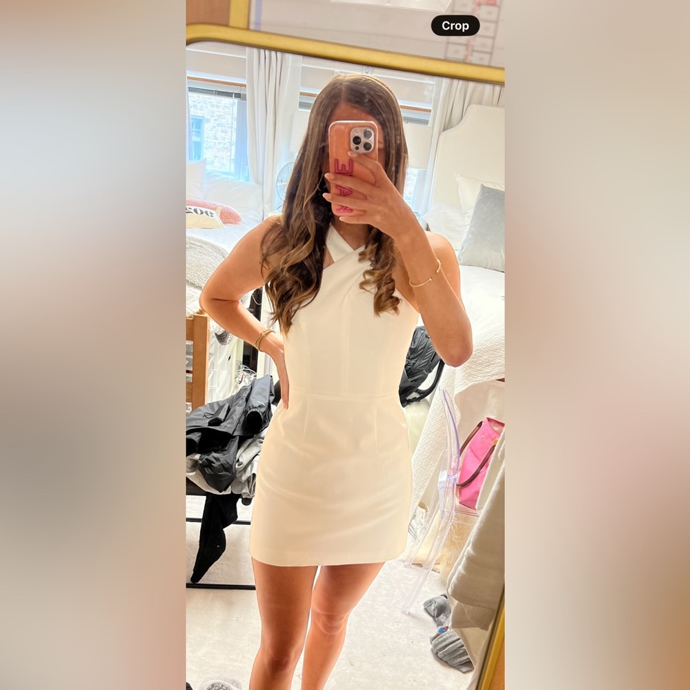 French Connection White minidress